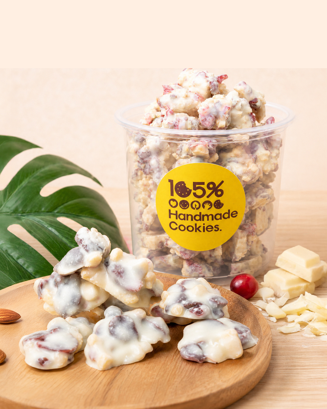 網購熱銷台灣手工餅乾:105%cookies蔓越莓巧克力罐裝,天然甜香不膩口,無咖啡因的辦公室必備的療癒下午茶點心。